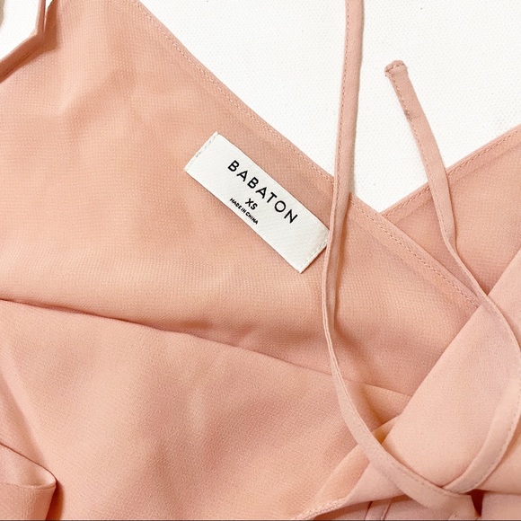 Aritzia Babaton wrap-back cinched waist tank (XS) - Picture 6 of 9